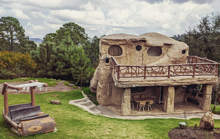 CASA DE LOS PICAPIEDRA EN MAZAMITLA